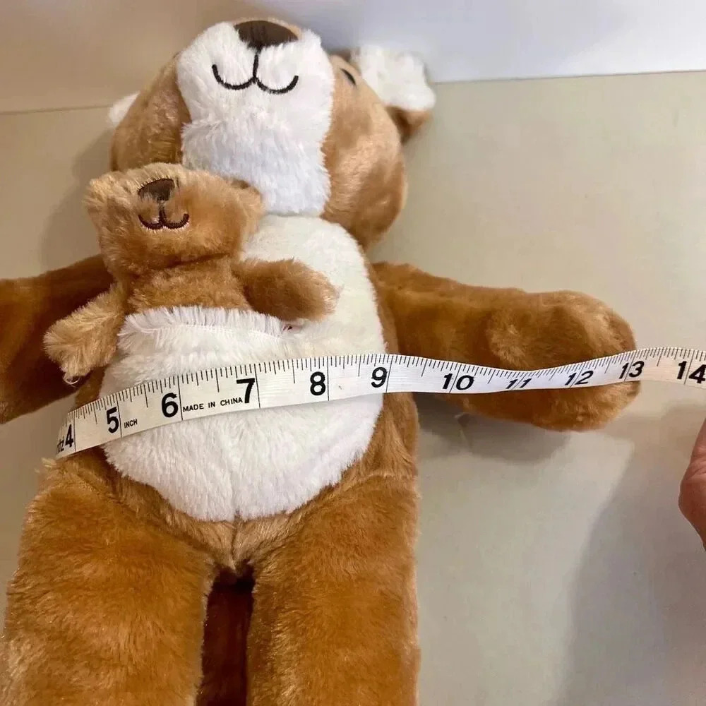 Build-A-Bear Workshop Exclusive Kangaroo and Baby Joey Plush Stuffed Animal - Picture 9 of 14